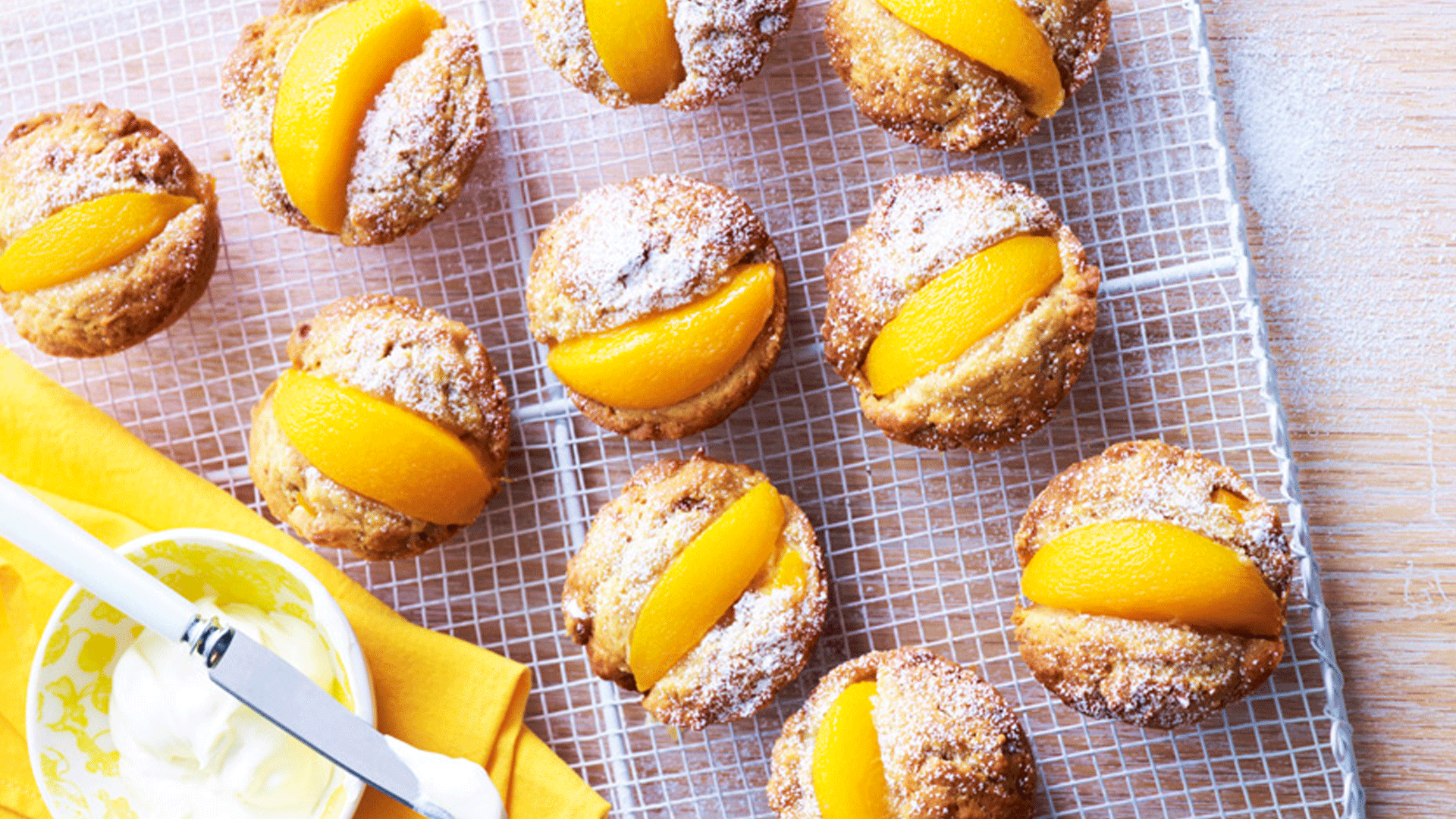 Peach Muffins