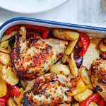 Roasted Chicken Breasts With Capsicum