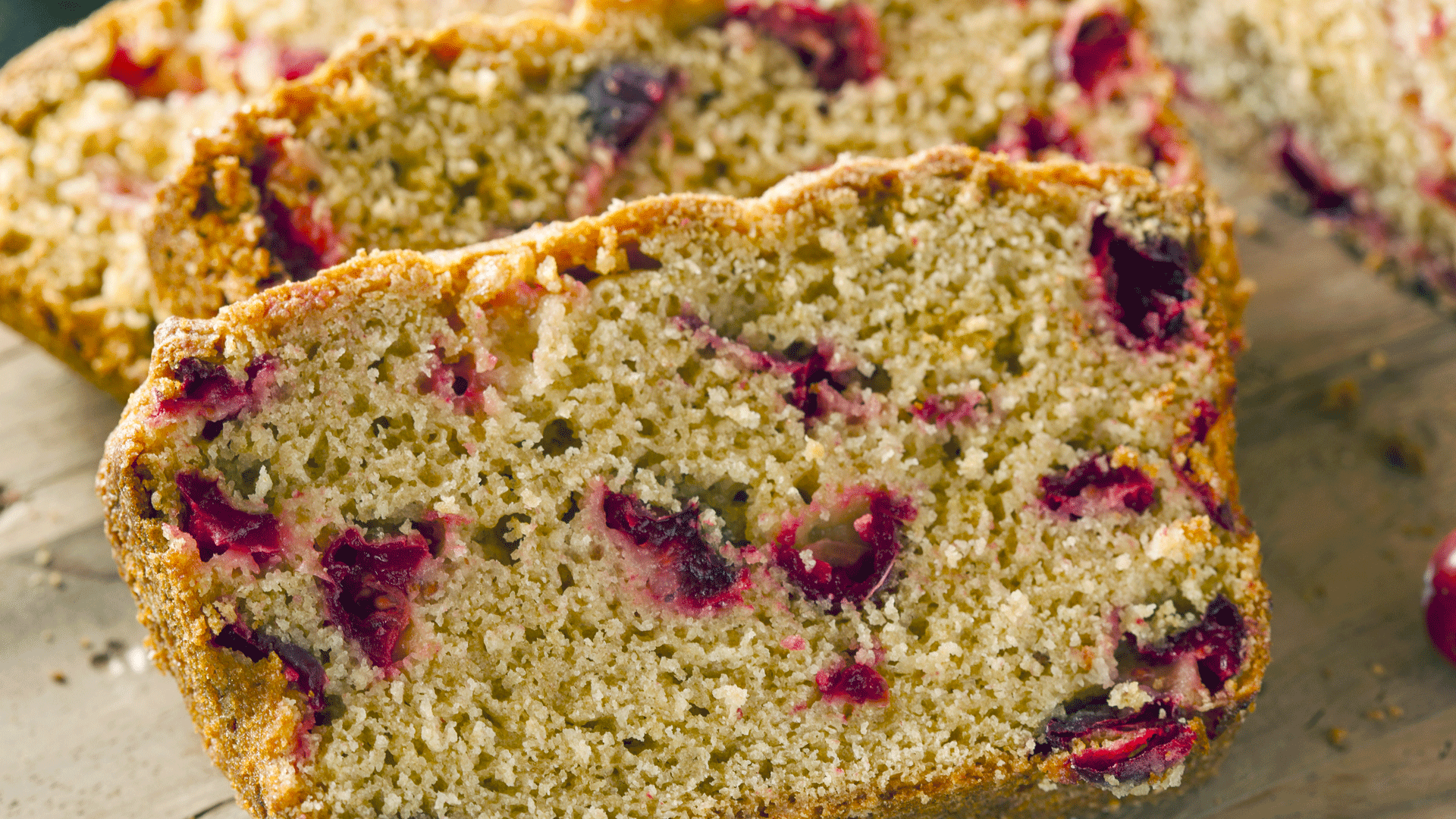 Pear And Raspberry Loaf