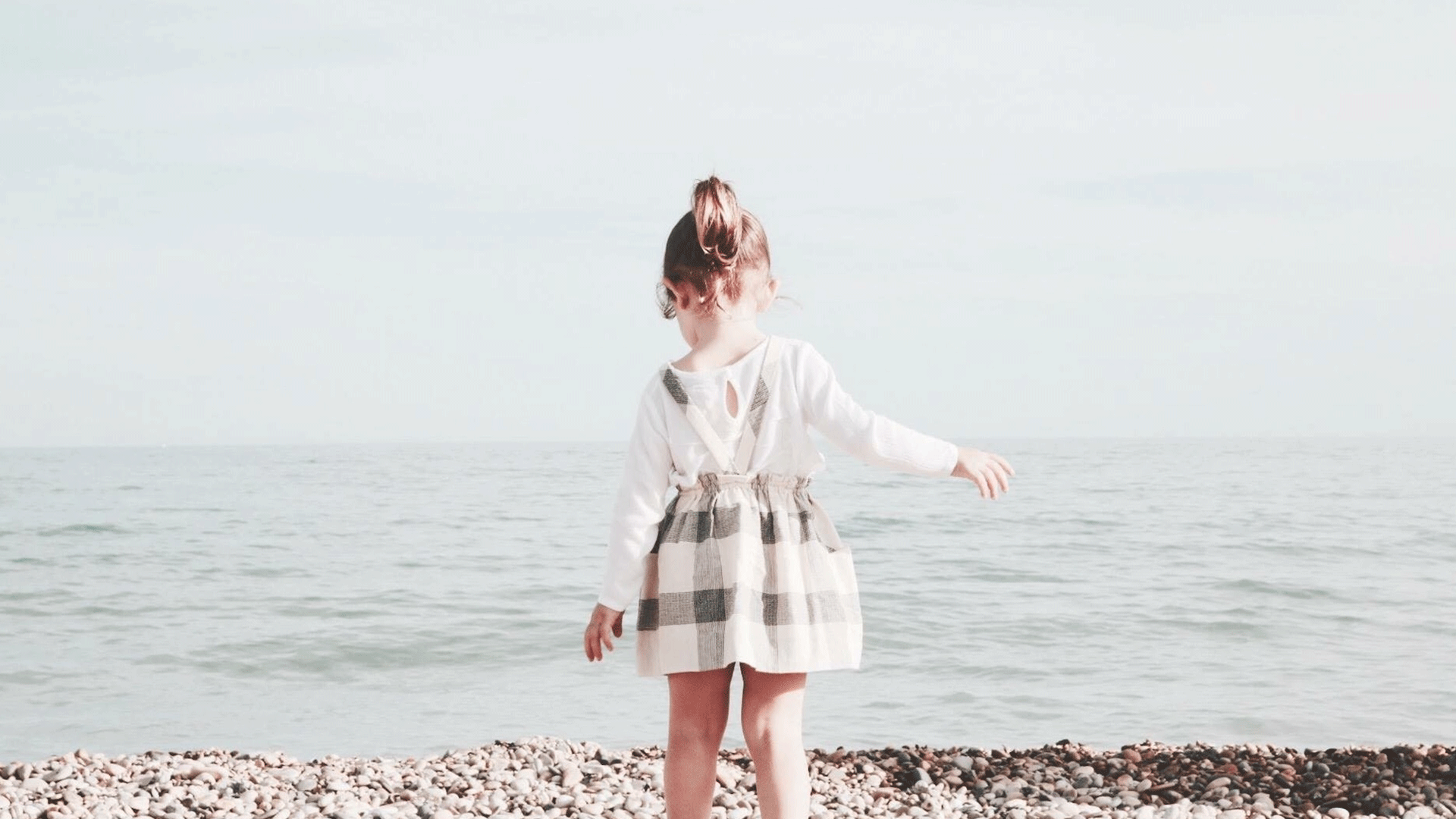 Child at the beach