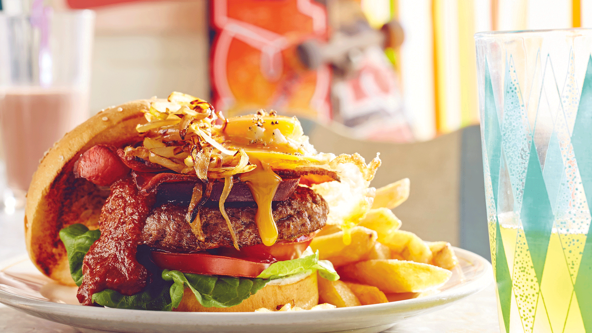 Milkbar Memories + Burger With ‘The Lot’
