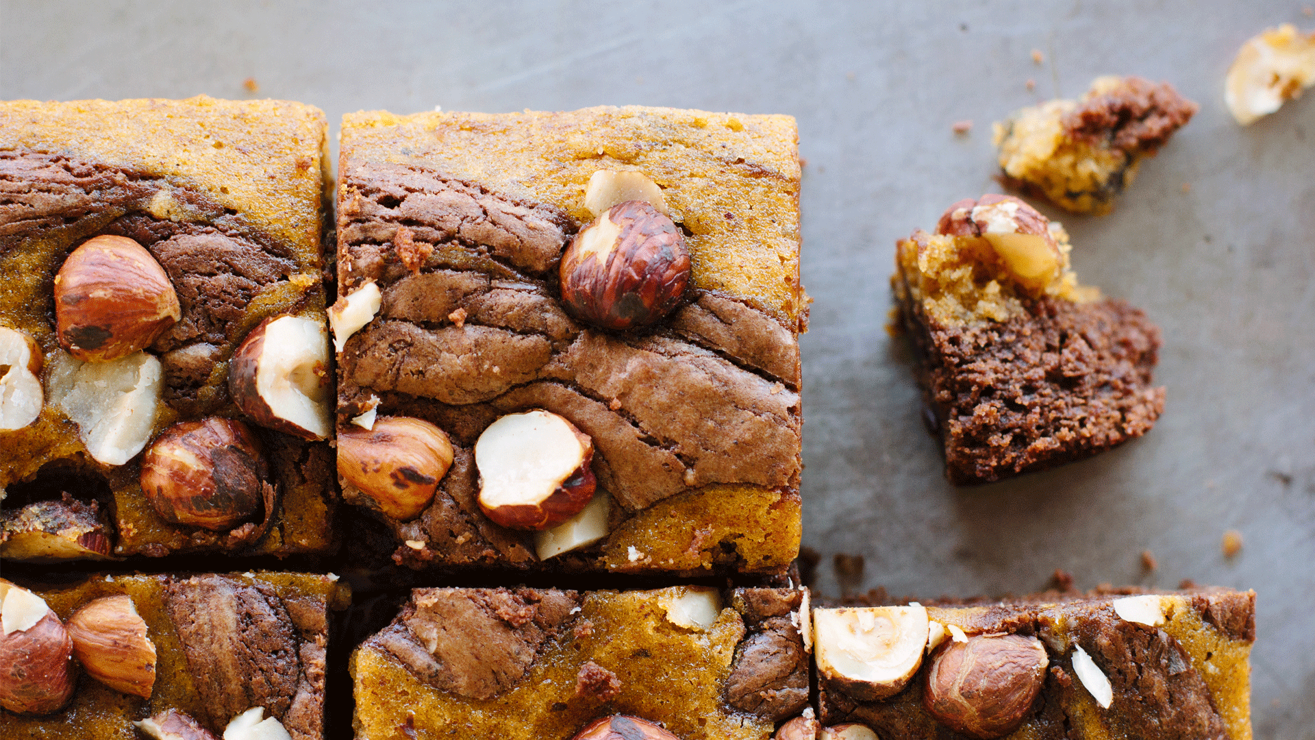 Pumpkin + Chocolate Brownie