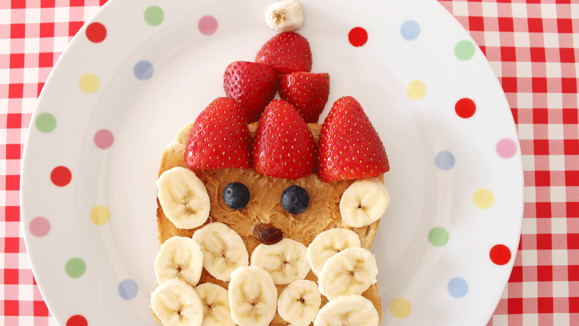 Christmas Toast Art For Kids
