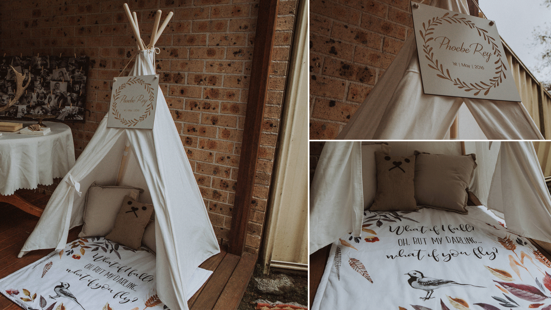 A Bohemian Backyard Birthday Party