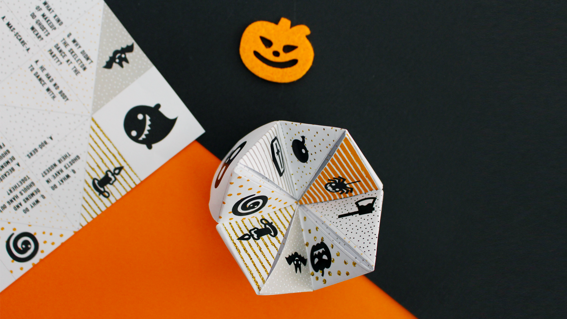 Free Printable Halloween Chatterbox