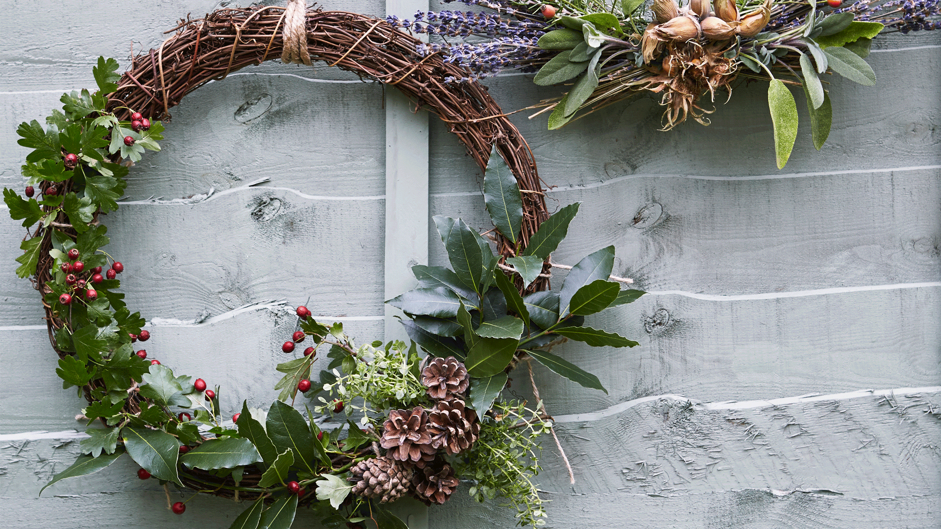 DIY Kitchen Garden Wreath