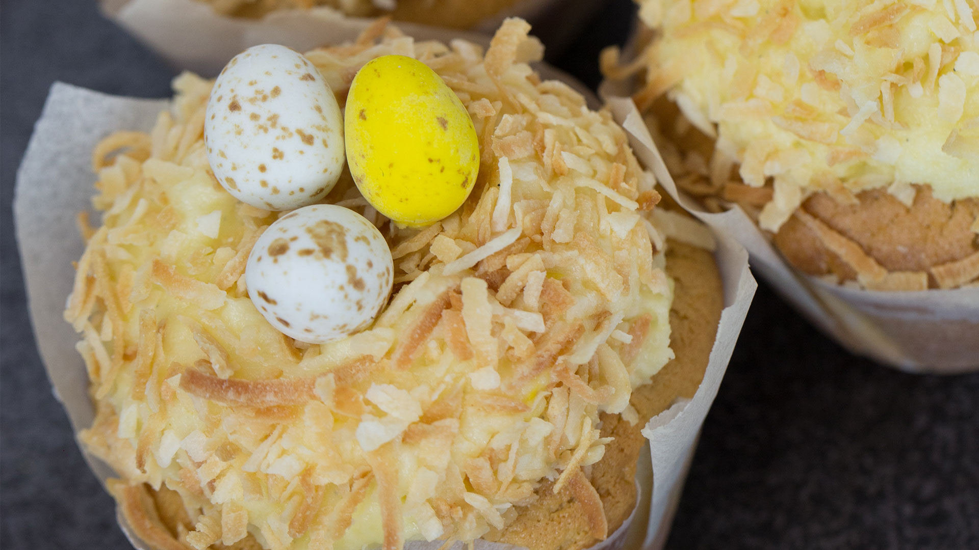 Kirsten Tibbals Easter Nest Cupcakes