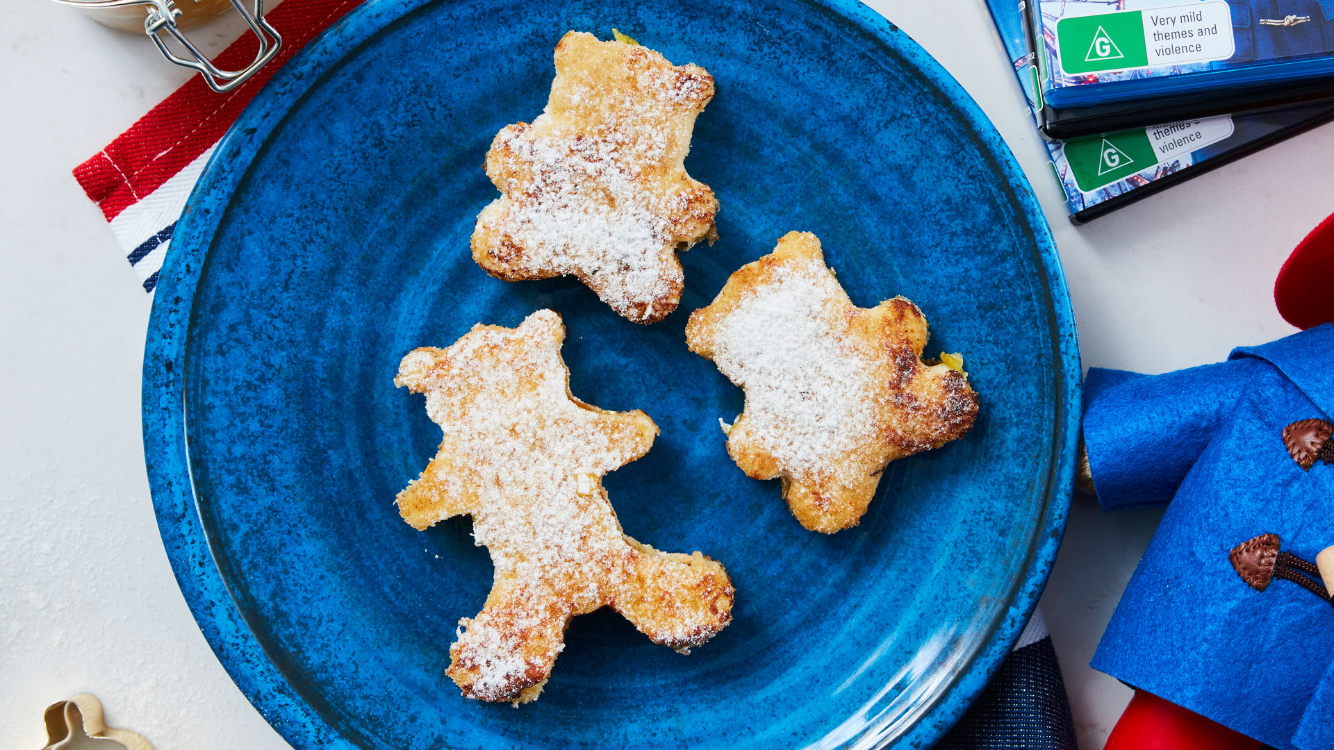 Paddington Bear Marmalade French Toast Bears