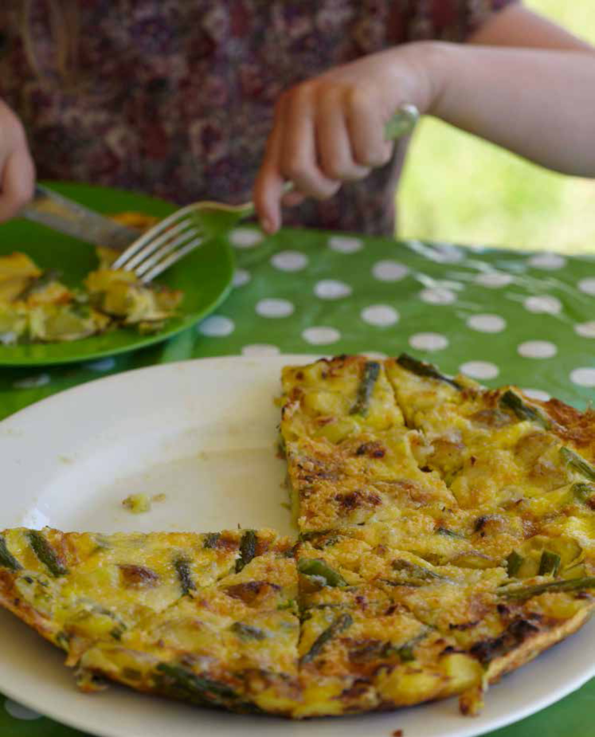 Family friendly frittata