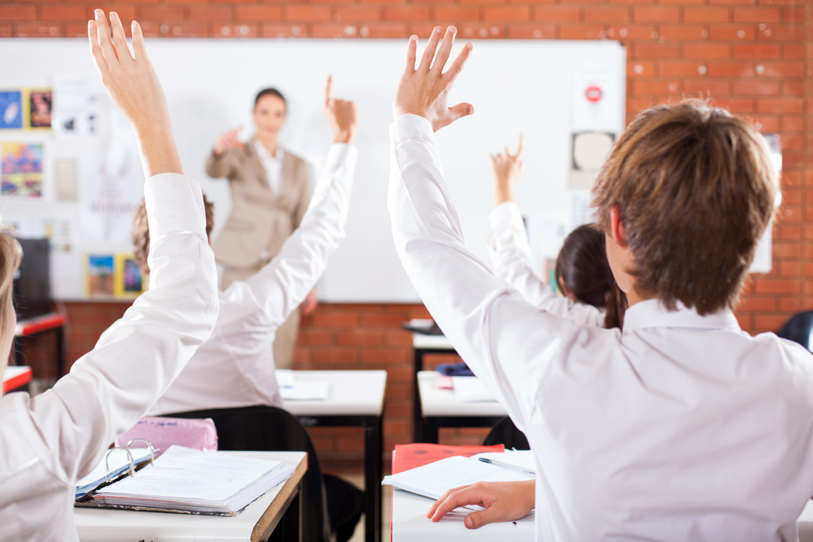 Hands Up In Class 1
