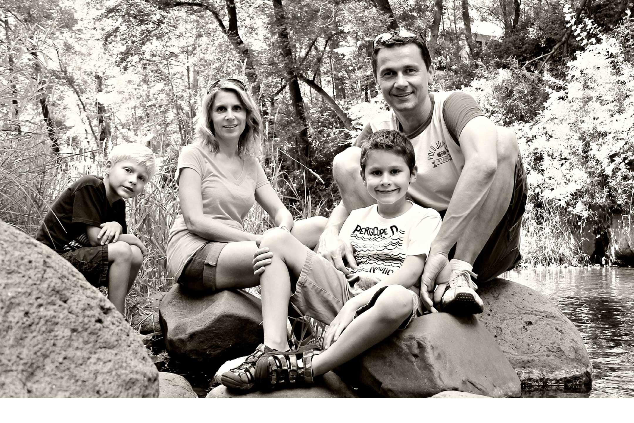 family-bushwalking-outside-mono2160