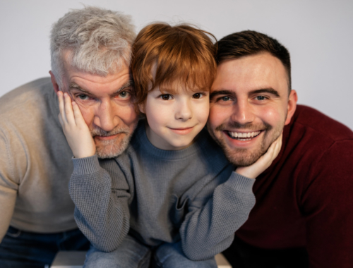 grandad-dad-with-son