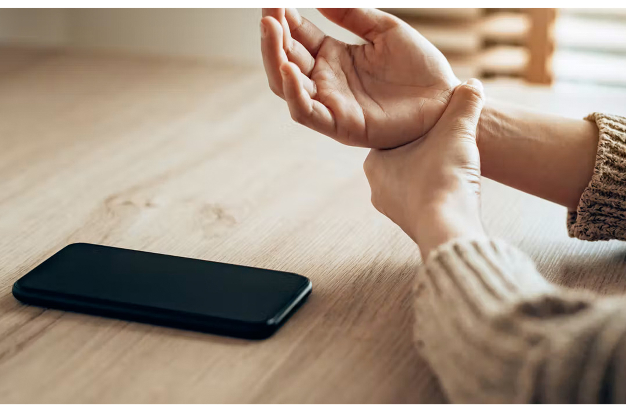 Are you suffering from sore hands and wrists with your life online?