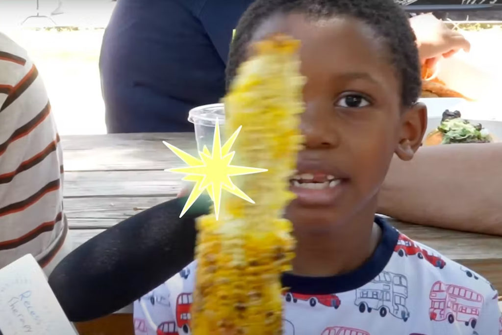 How the online viral ‘Corn Kid’ is on a wellworn path to fame • CHILD