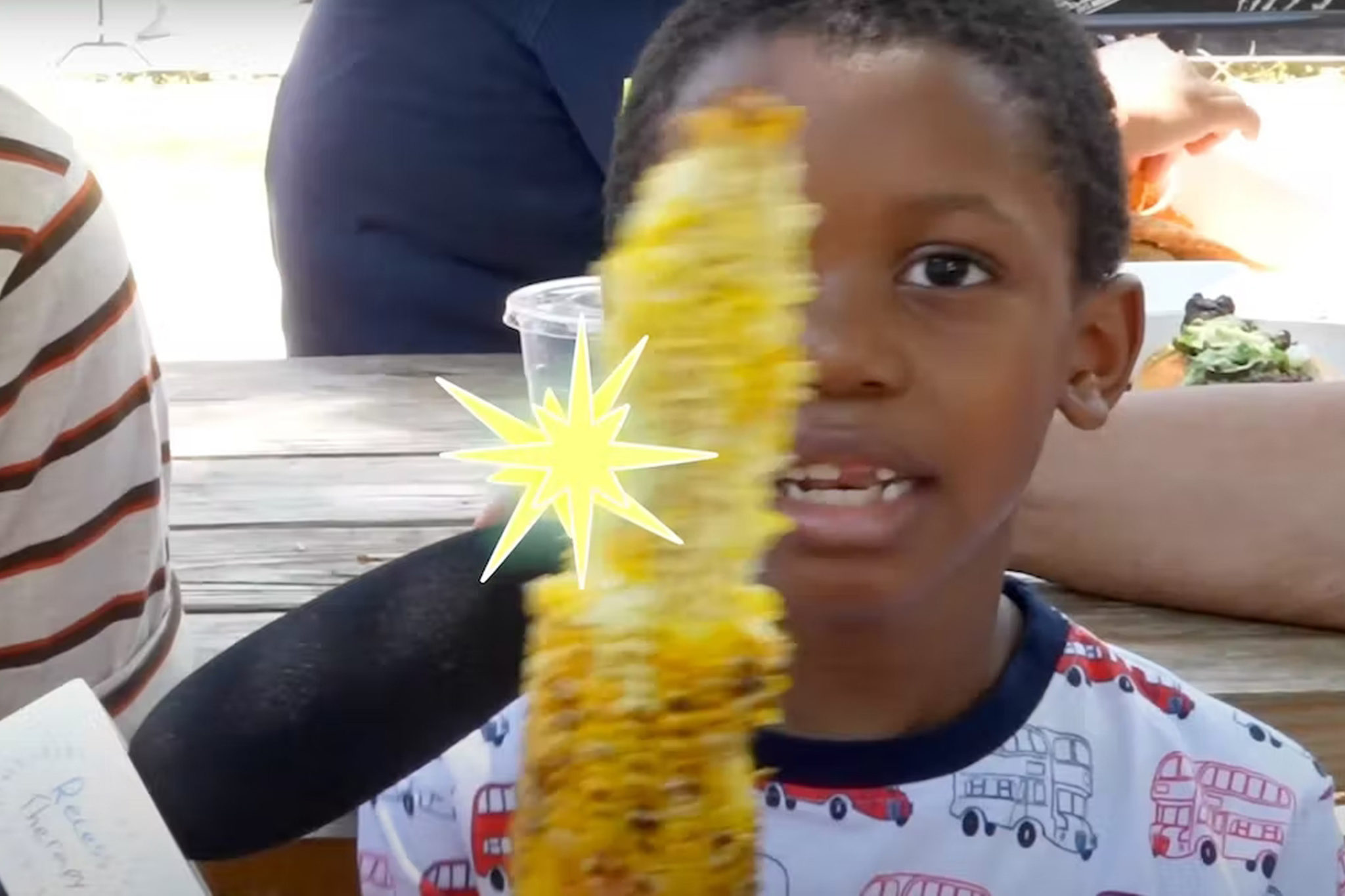 How the online viral ‘Corn Kid’ is on a wellworn path to fame • CHILD